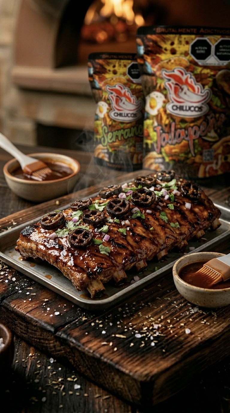 Ribs con toque de picante