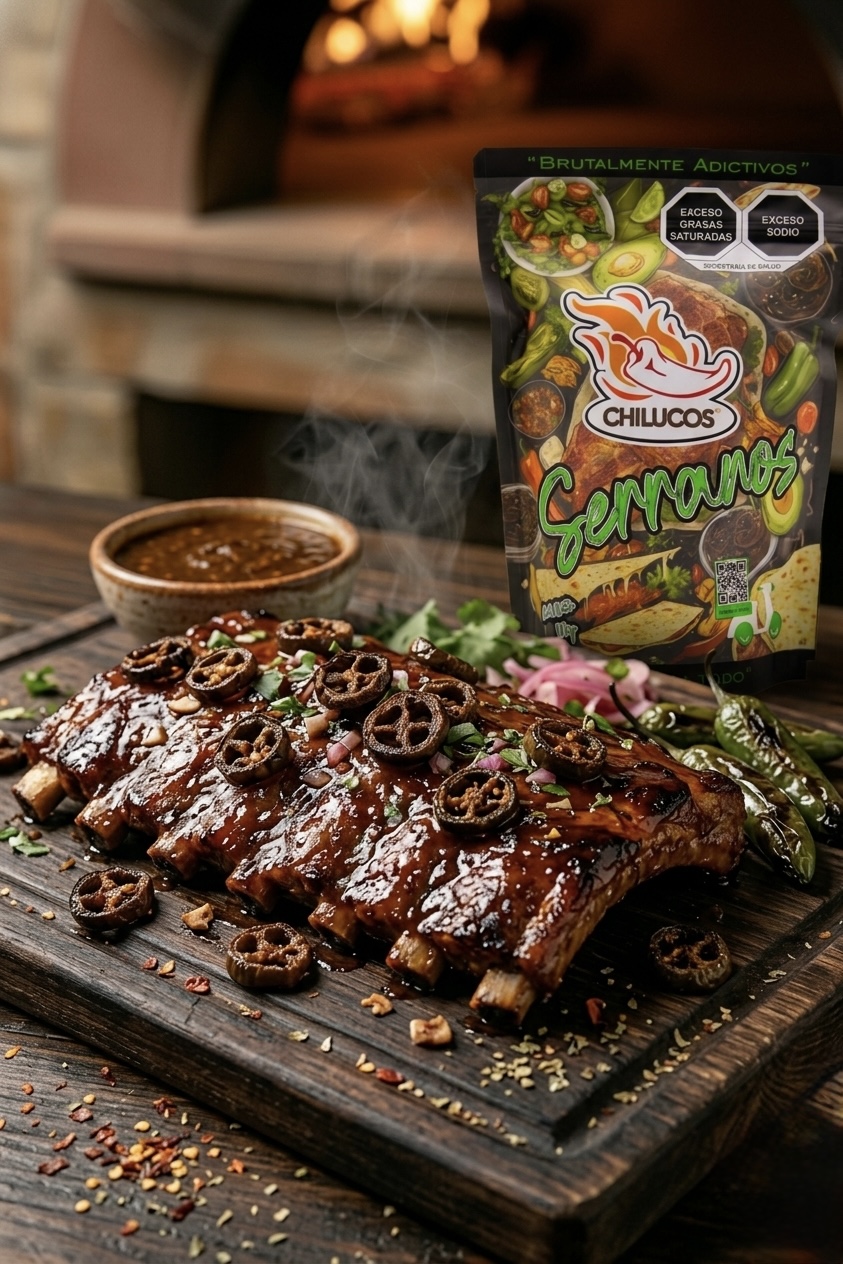 Ribs con toque de Nivel Dios